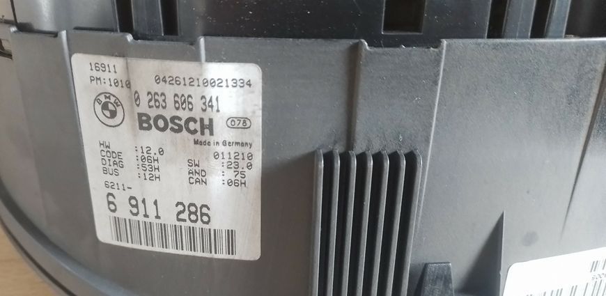 Приборна панель BMW E46 6911286 62116911286 0263606341 0263606341_1 фото